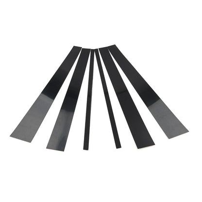 6pcs Black Center Pillar Posts Trim for Ford Expedition, Navigator (1997-2016)