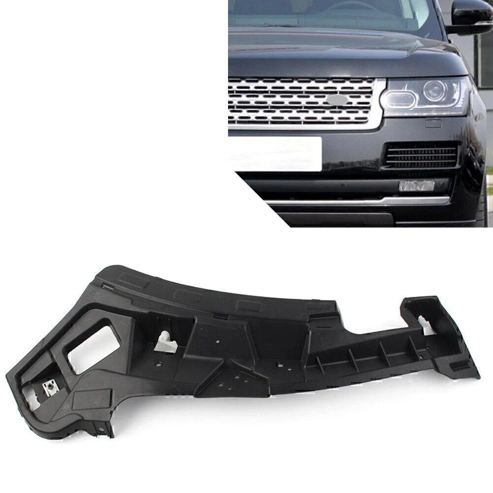 Black Left Front Bumper Mount Bracket for Land Rover Range Rover (2013-2017)