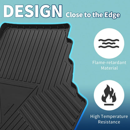 Flat Face Cargo Liner Rear Trunk Mat for Lexus ES (2005-2012) 1 x TPE