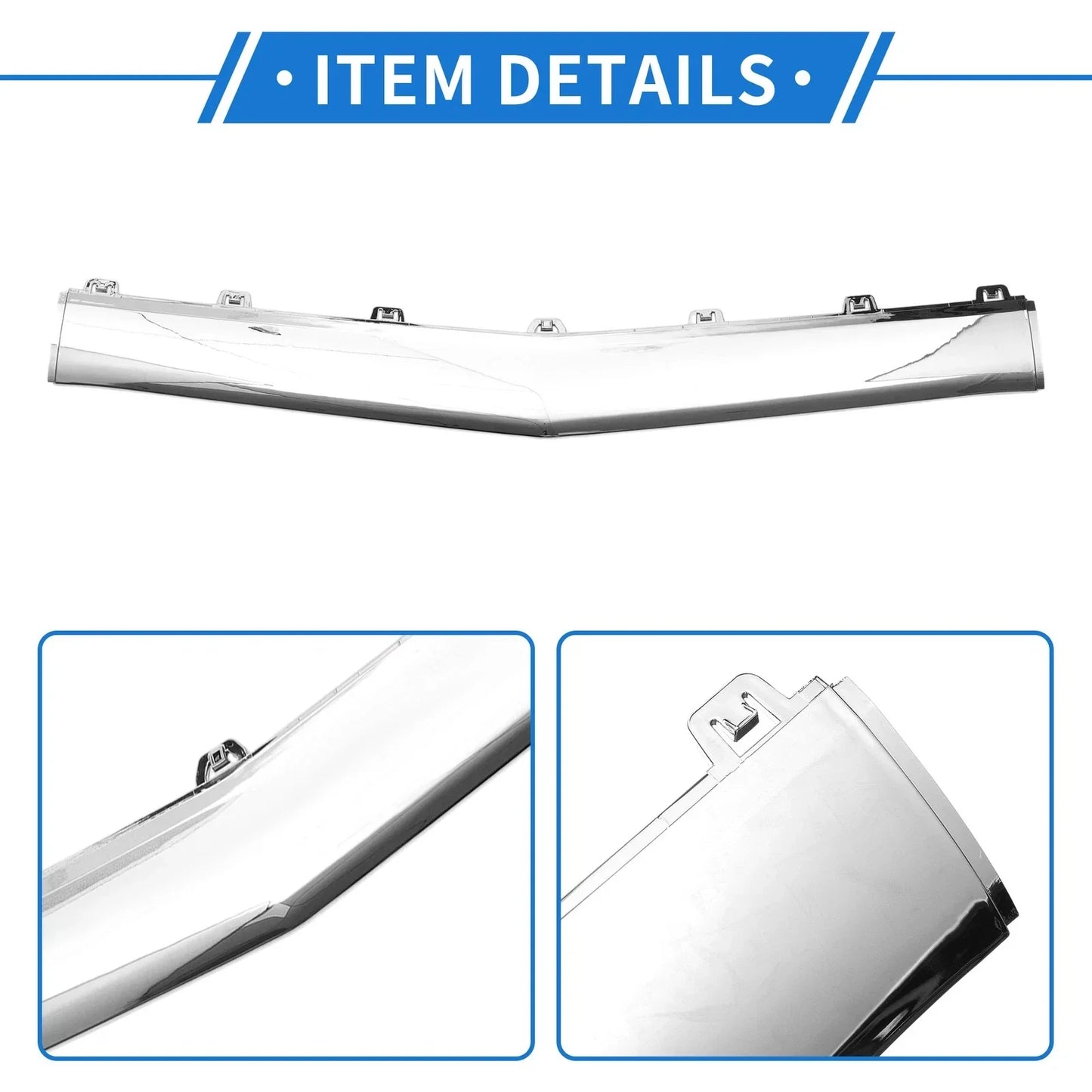 Front Lower Center Bumper Grille Trim for Mercedes-Benz W218 CLS (2015-2017)