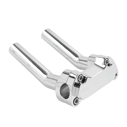 6.5" Pullback Handlebar Riser Top Clamp for Harley Dyna FXD, Softail, XL883