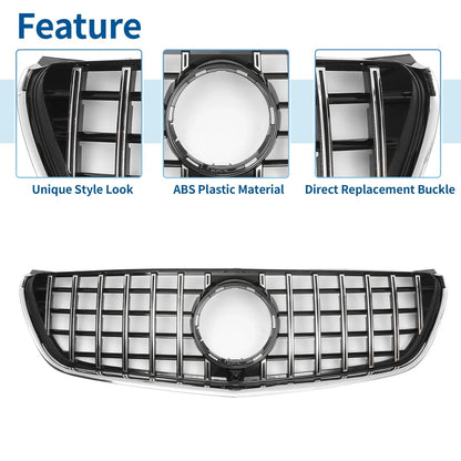 Front Upper Bumper Grille for Mercedes-Benz V-Class (2014-2023)