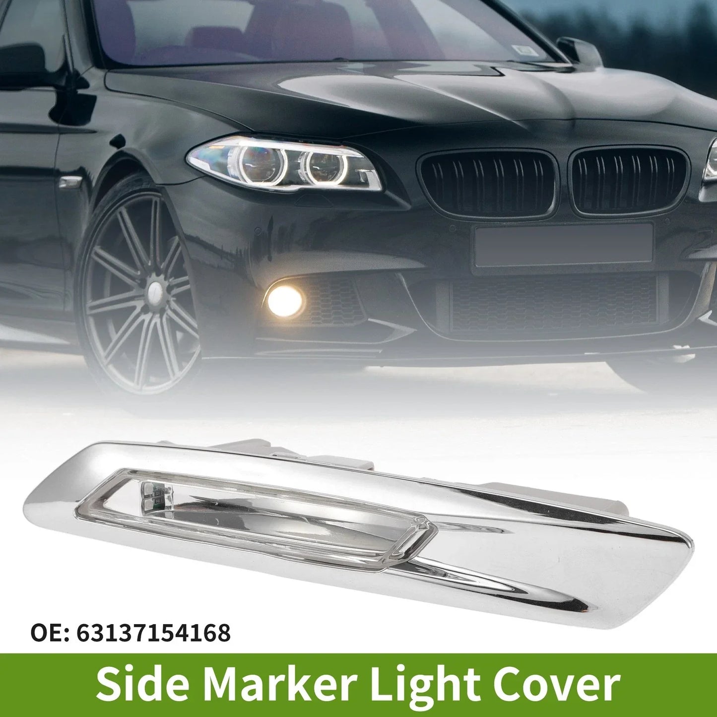 Right Side Marker Light Cover for BMW 535i (2011 - 2013)