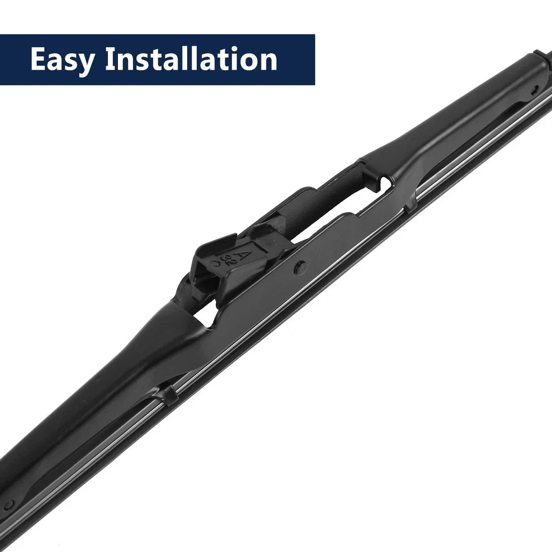 Rear Windshield Wiper Blade Arm Set 2 x 285mm for Dodge Caliber (2008-2017)