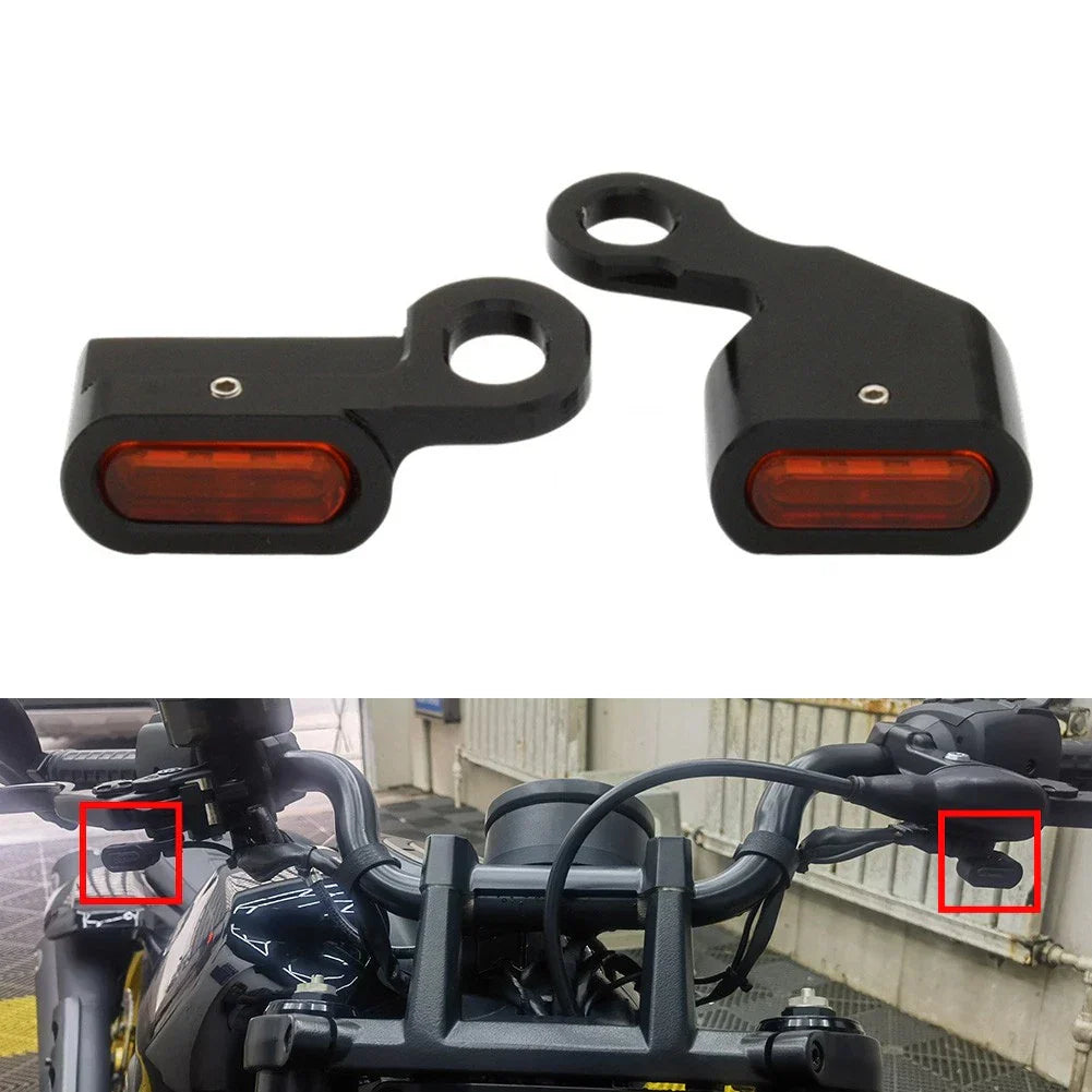 Mini LED Front Turn Signal Lights for Harley Sportster S (2021-2023)