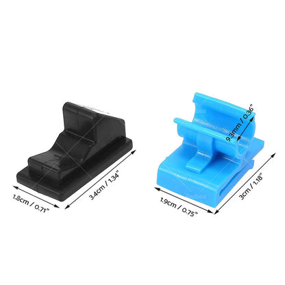 4 x Glove Box Hinge Clips & Bumpers for Holden Commodore VY VZ WK WL (2000-2007)