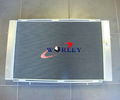 Aluminum Radiator + Shroud + Fan for Holden WB V8 Statesman (1980-1984)