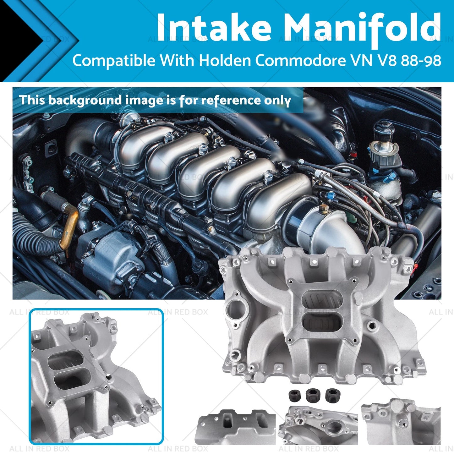 Intake Manifold Air Gap Dual Plane for Holden Commodore VN V8 (1988-1993)