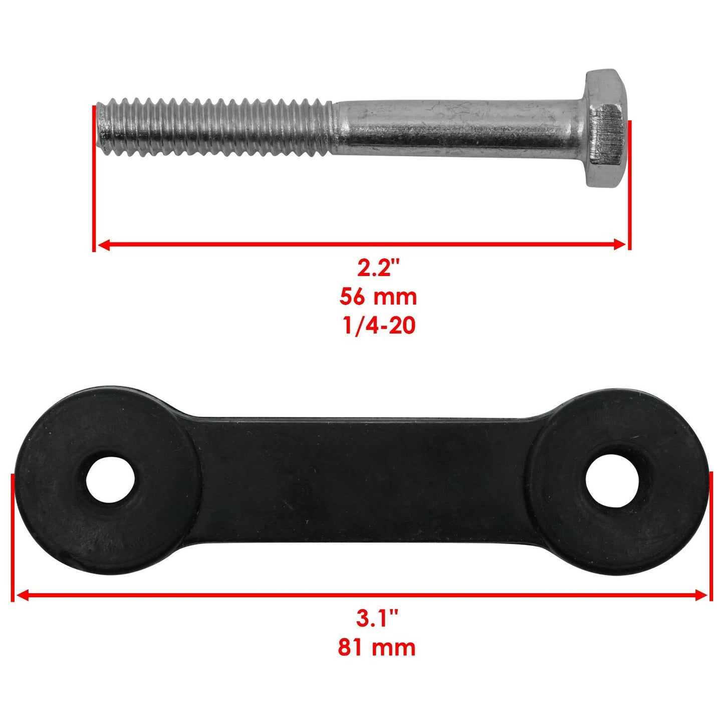 42 Inch Lower Chute with Latch Hook Hardware Kit for Husqvarna QCT342 (2000–2010)