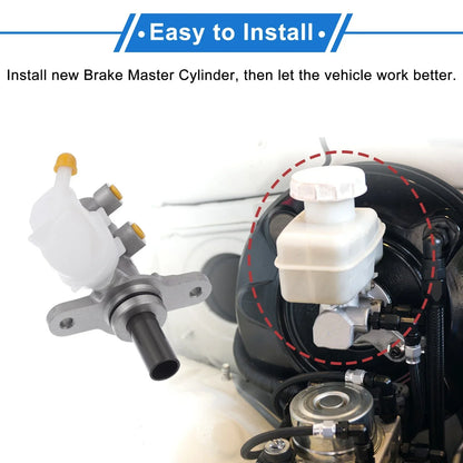 Brake Master Cylinder with Reservoir for Honda CR-V (2012-2013)