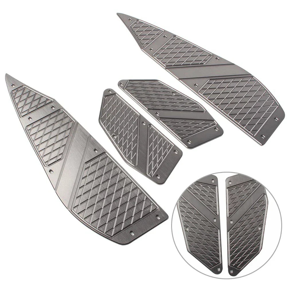 Footrest Pedals for YAMAHA XMAX300 2017-2018, XMAX250 2011-2016 Titanium