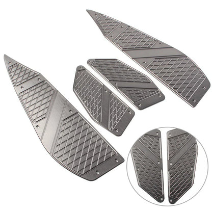 Footrest Pedals for YAMAHA XMAX300 2017-2018, XMAX250 2011-2016 Titanium