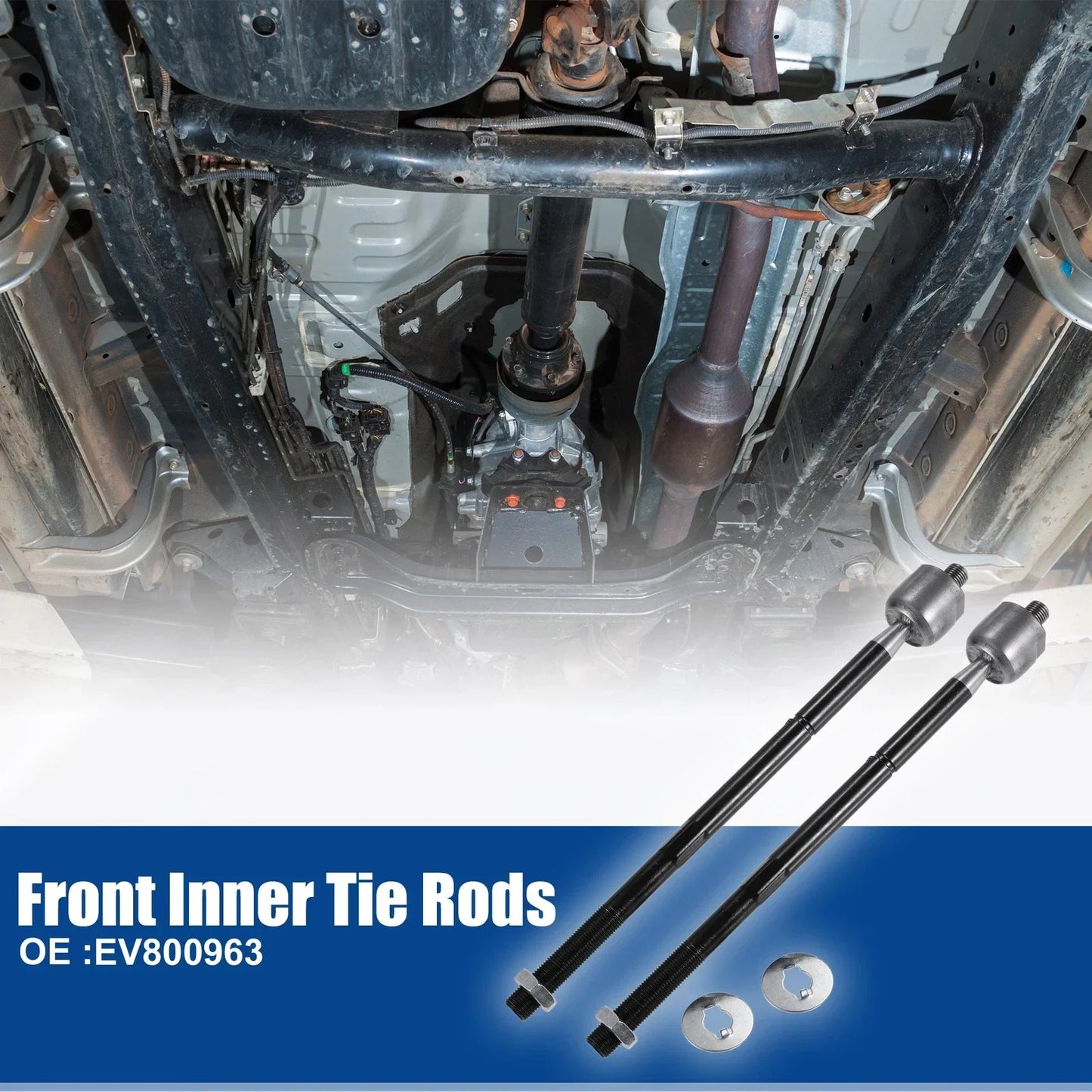 2 x Front Inner Tie Rods for Chrysler 300 & Dodge Challenger (2005-2023)