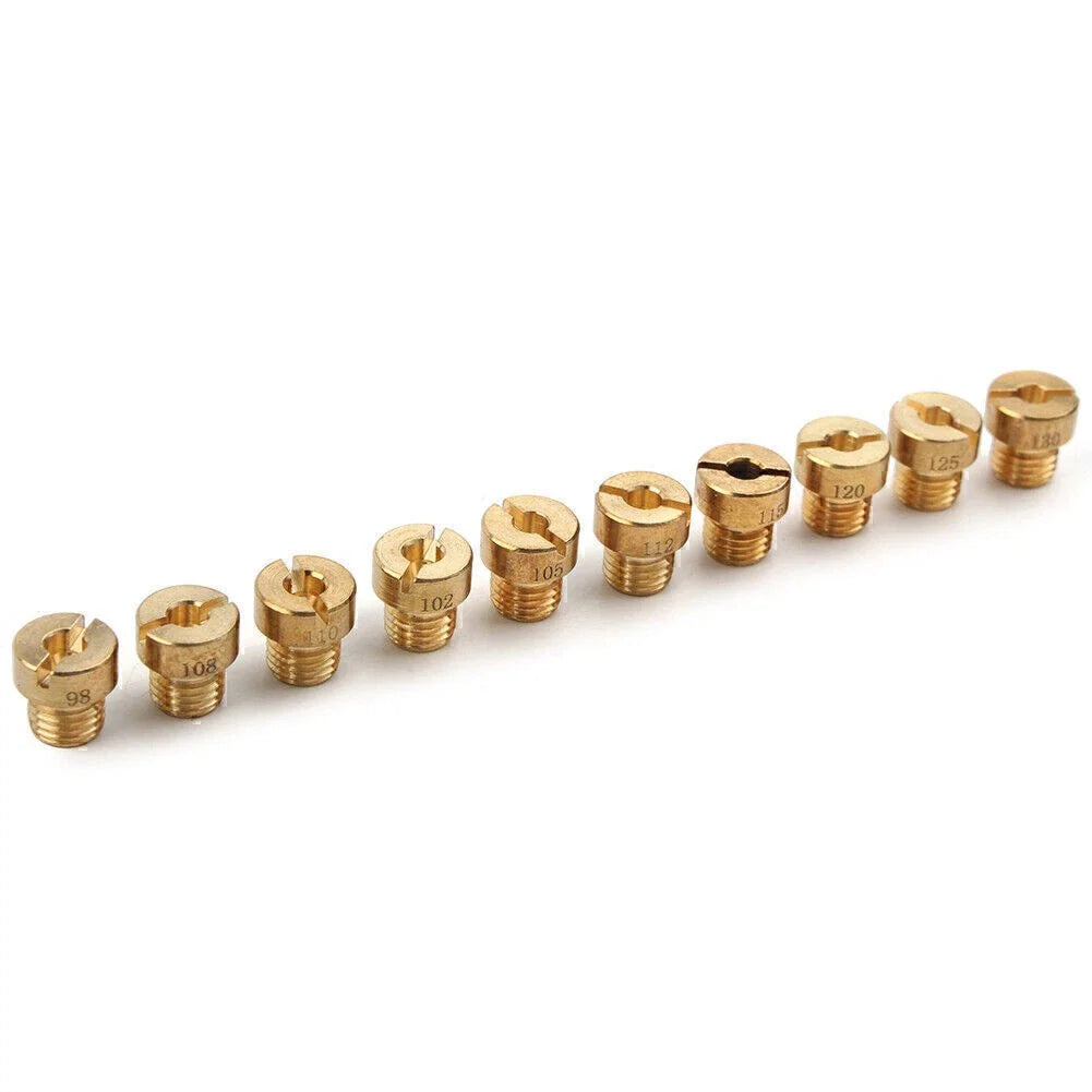 10 Pcs Carburetor Main Jet for Dellorto PHBG SHA 5mm