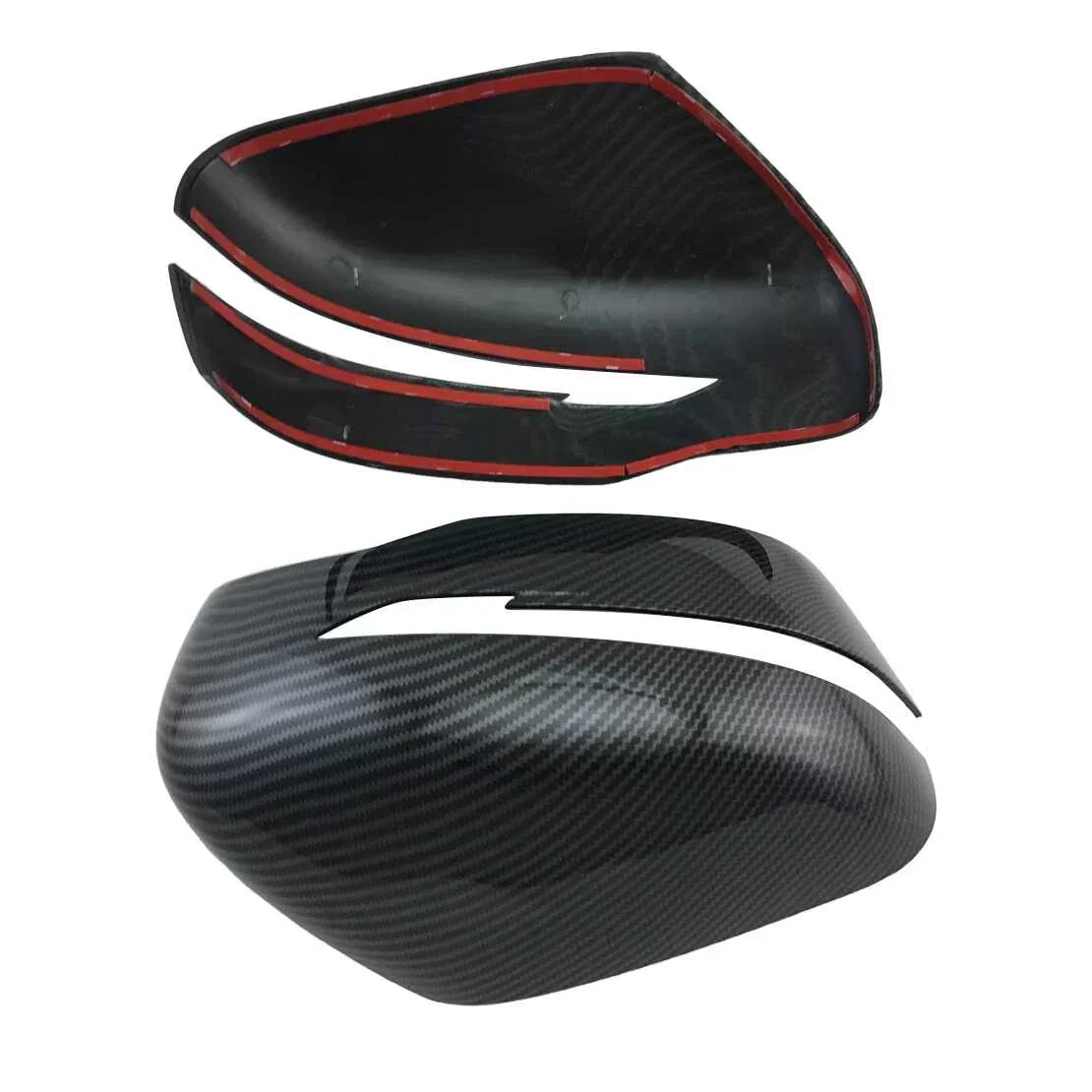 2 x Rear View Mirror Covers for Nissan Navara NP300 D23 (2014-2020)