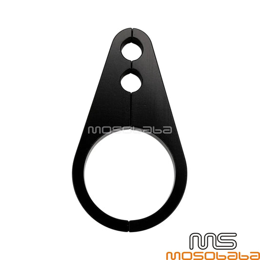 1 x 1-1/4" Black Handlebar Throttle Cable Clamp for Harley