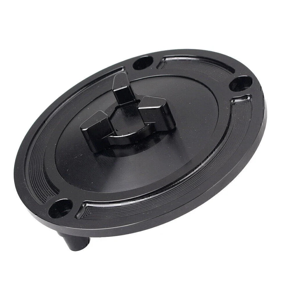 Black CNC Fuel Tank Cover Gas Cap for Kawasaki Ninja 250R 1988-2007