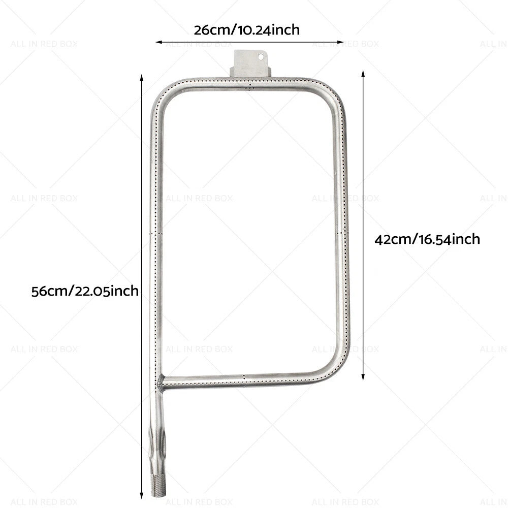 Stainless Steel Burner Tube for Weber Q300 Q320 Q3000 Q3200 Gas Grill