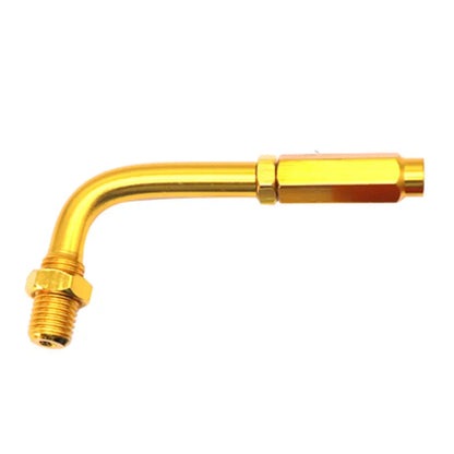 90 Degree Throttle Cable Adjuster for Universal Motorcycle - Gold