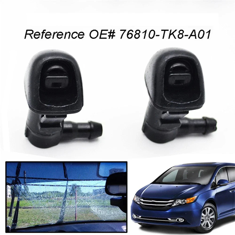 Front Windshield Washer Nozzles for Honda Odyssey (2011-2017)