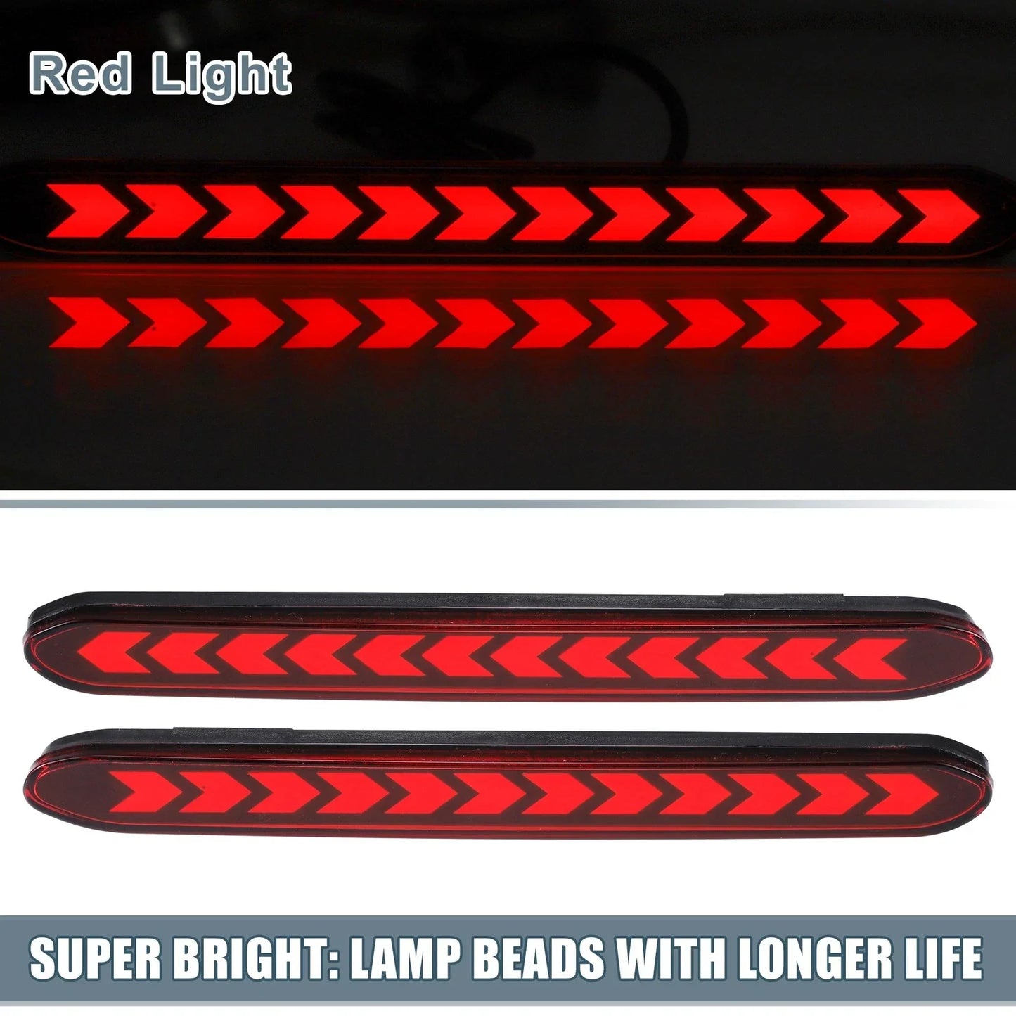 Rear Bumper Reflector Light for Honda Odyssey (2018-2023) - Red Tail Light