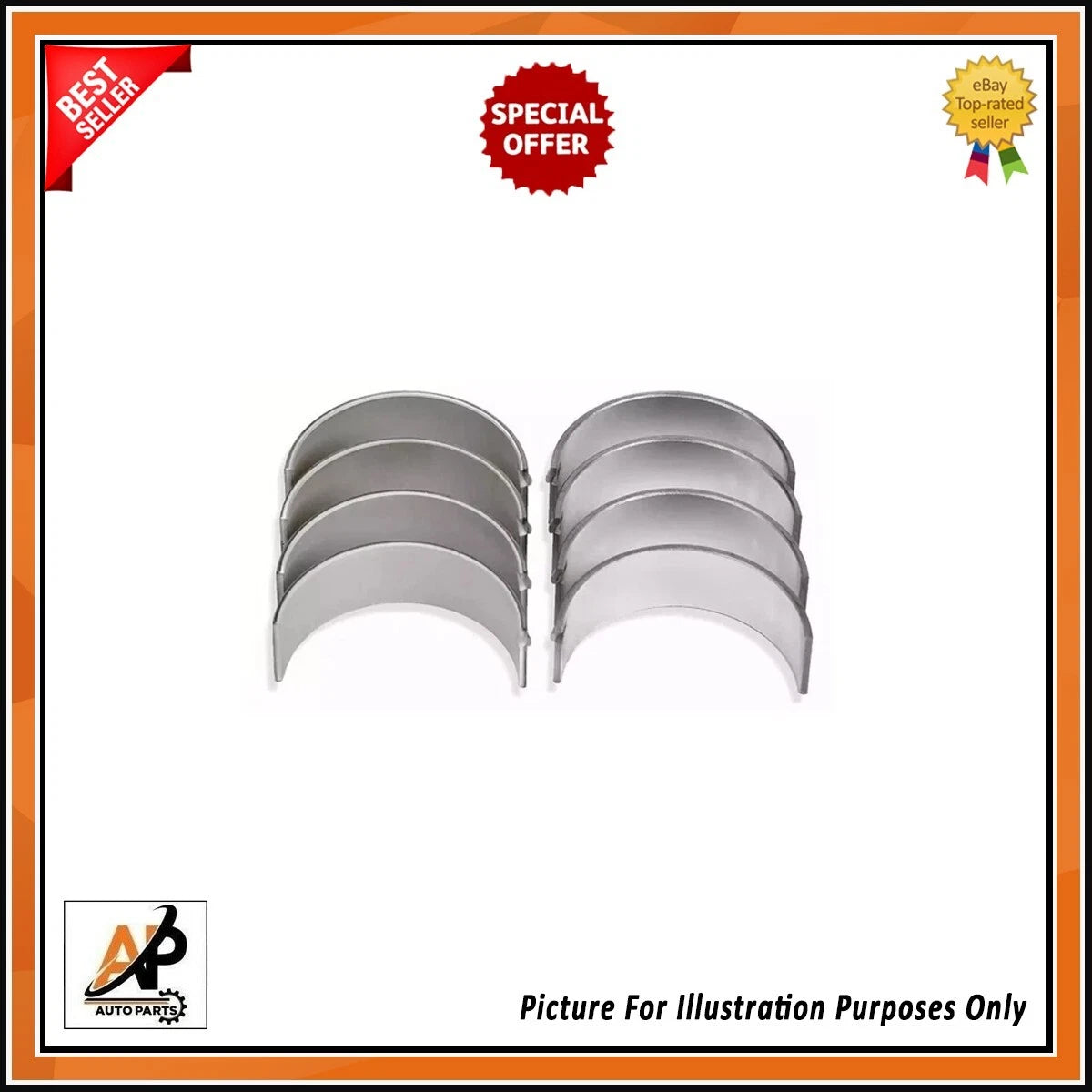 Engine Bearings Rebuild Part Kit for Land Rover Jaguar 2.0D (2003–2016)