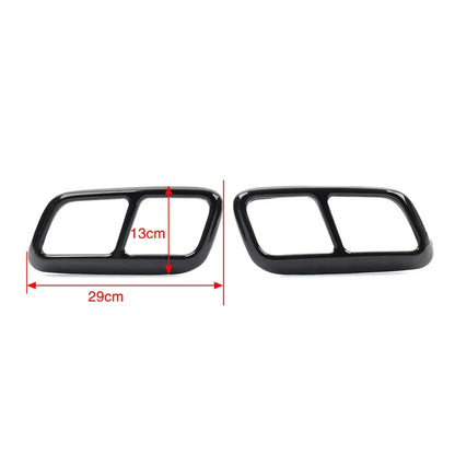 Muffler Tail Pipe Cover for Land Rover Range Rover Sport (2018-2019) Black