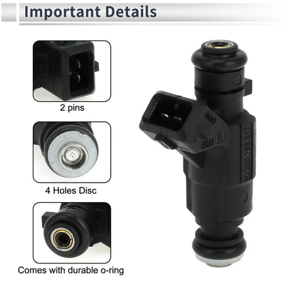 Fuel Injector for Honda Fit 1.4i 8v Flex (2004-2008) - 1 x Black