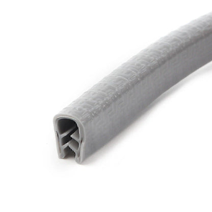 13Ft Universal Rubber Seal Trim Molding Strip for Auto Door Edge Protector Grey