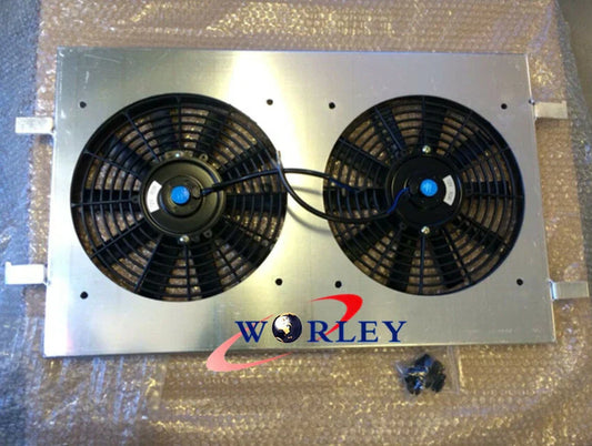 Aluminum Shroud & Fans for 2004-2006 Holden Commodore VZ LS1 LS2 SS V8