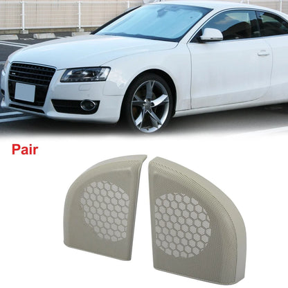 Car Speaker Cover Trim Grille Gray for Mercedes-Benz (A-Class 2013-2018)