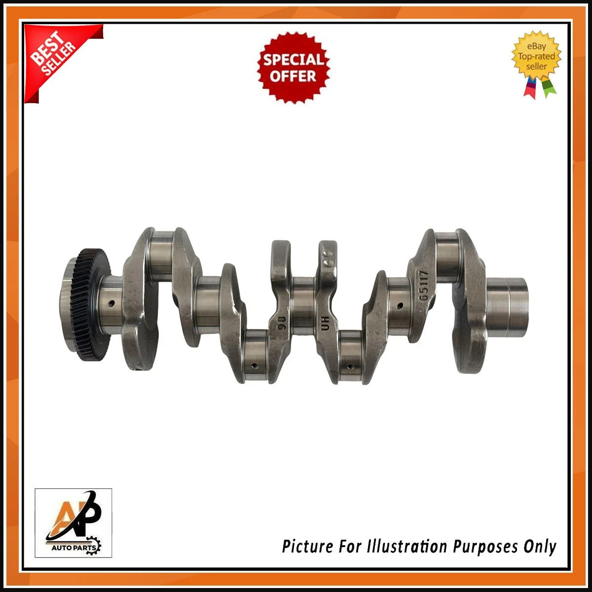 Crankshaft Forged Replacement for Mercedes-Benz Sprinter OM651 (2014–2018)