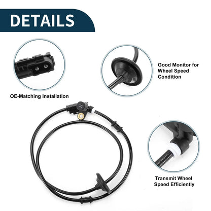 ABS Wheel Speed Sensor for Mercedes-Benz C280 (2001-2007)