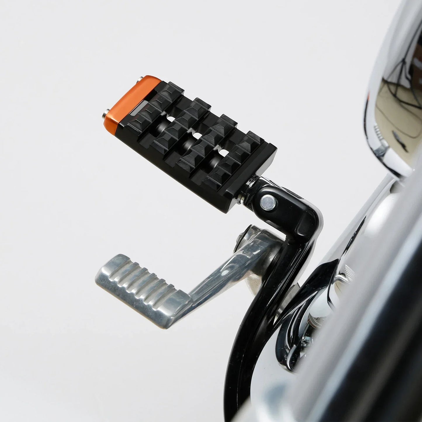Black Rider Foot Pegs for Harley Softail Street Bob Fat Bob (2018-2025)