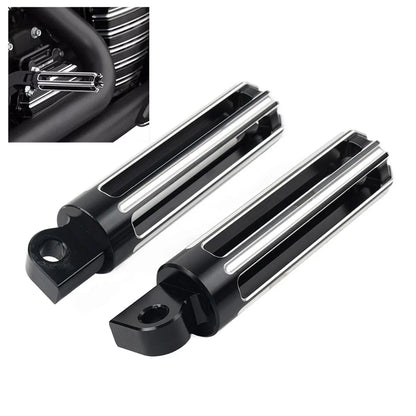 Aluminum Male Mount Foot Pegs for Harley Touring Sportster Softail Dyna