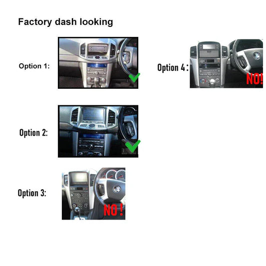 10" Wireless Carplay Android Auto Stereo for Holden Captiva 2011-2016