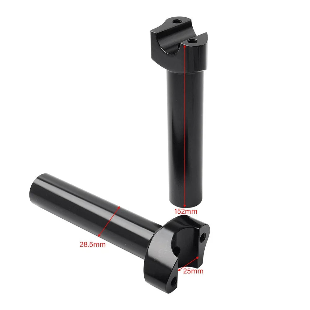 6" Handlebar Riser 1" Top Clamp for Harley Road Glide, King, Dyna, Softail