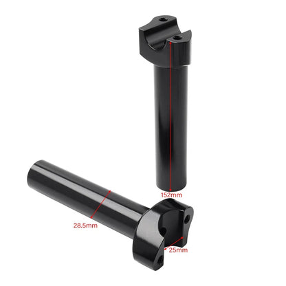 6" Handlebar Riser 1" Top Clamp for Harley Road Glide, King, Dyna, Softail