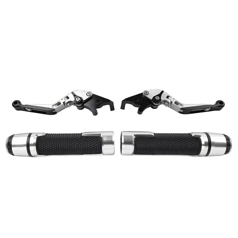 Folding Extendable Brake Clutch Lever Grip Set for Street Twin (2016-2023)