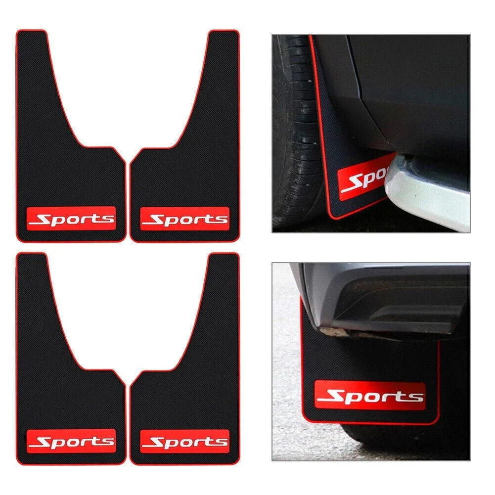 Mud Flaps for Universal Car Pickup Van Truck Sport Splash Guards