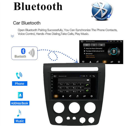 9" Android 10.1 Stereo Radio GPS Navigation for 2005-2011 Hummer H3 (2005-2011)