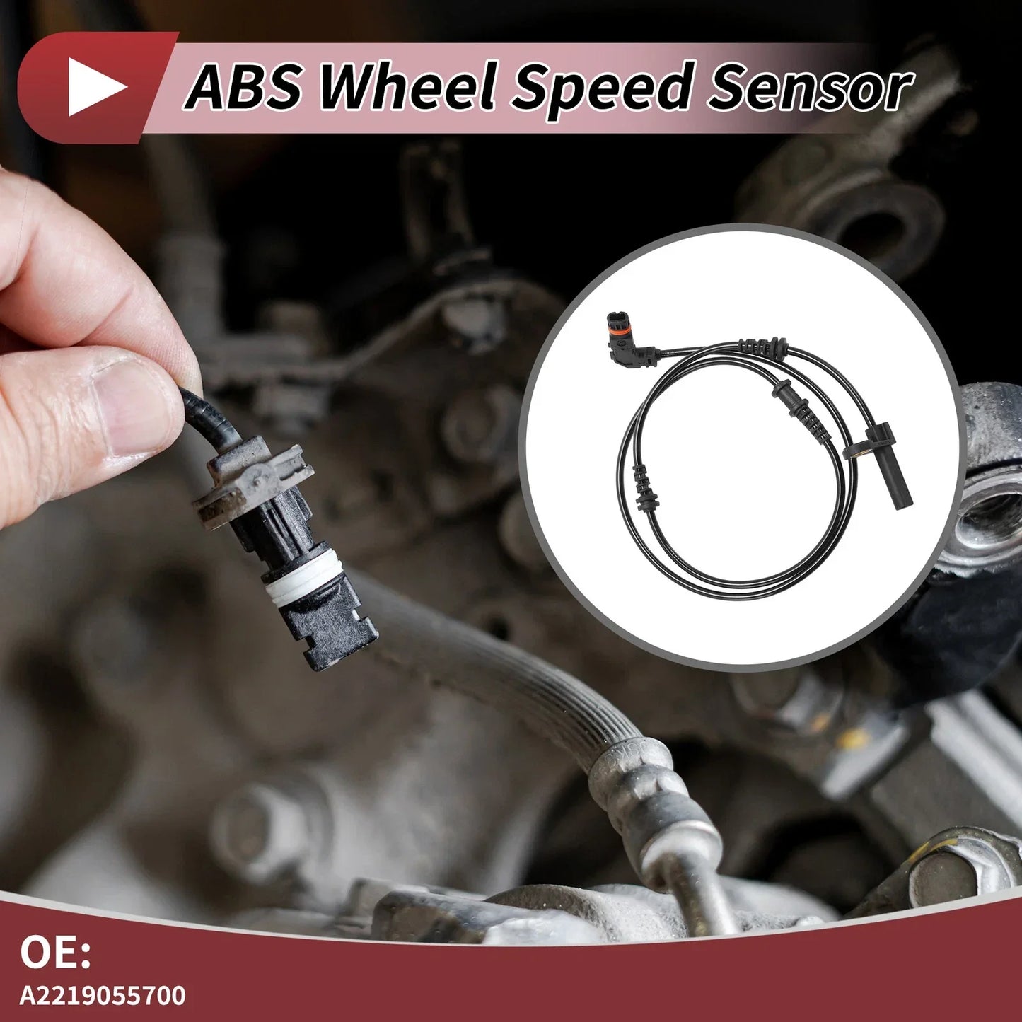 ABS Wheel Speed Sensor for MERCEDES BENZ S550 (2007-2011)