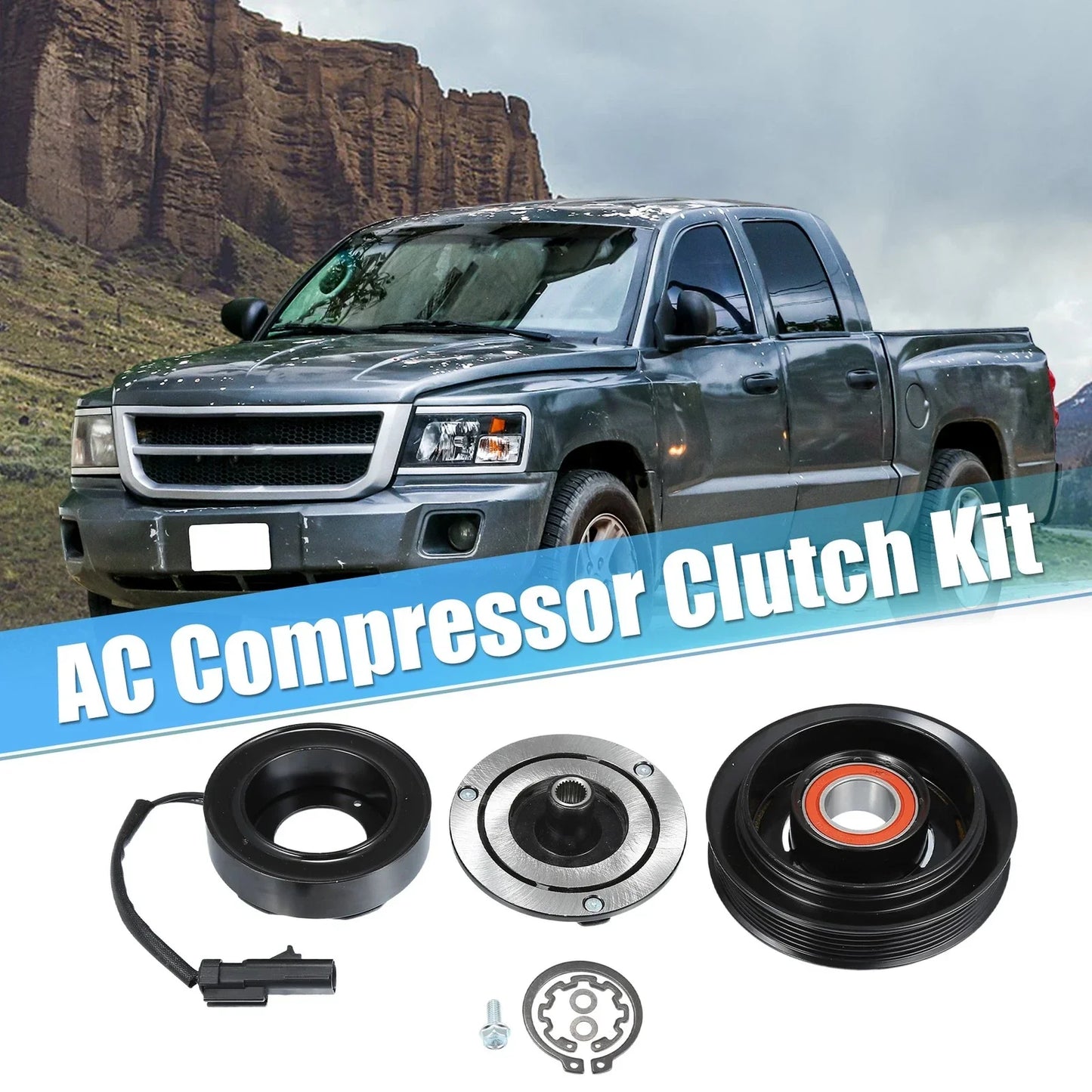 AC Compressor Clutch for Dodge Dakota 2004-2007 A/C Clutch Assembly