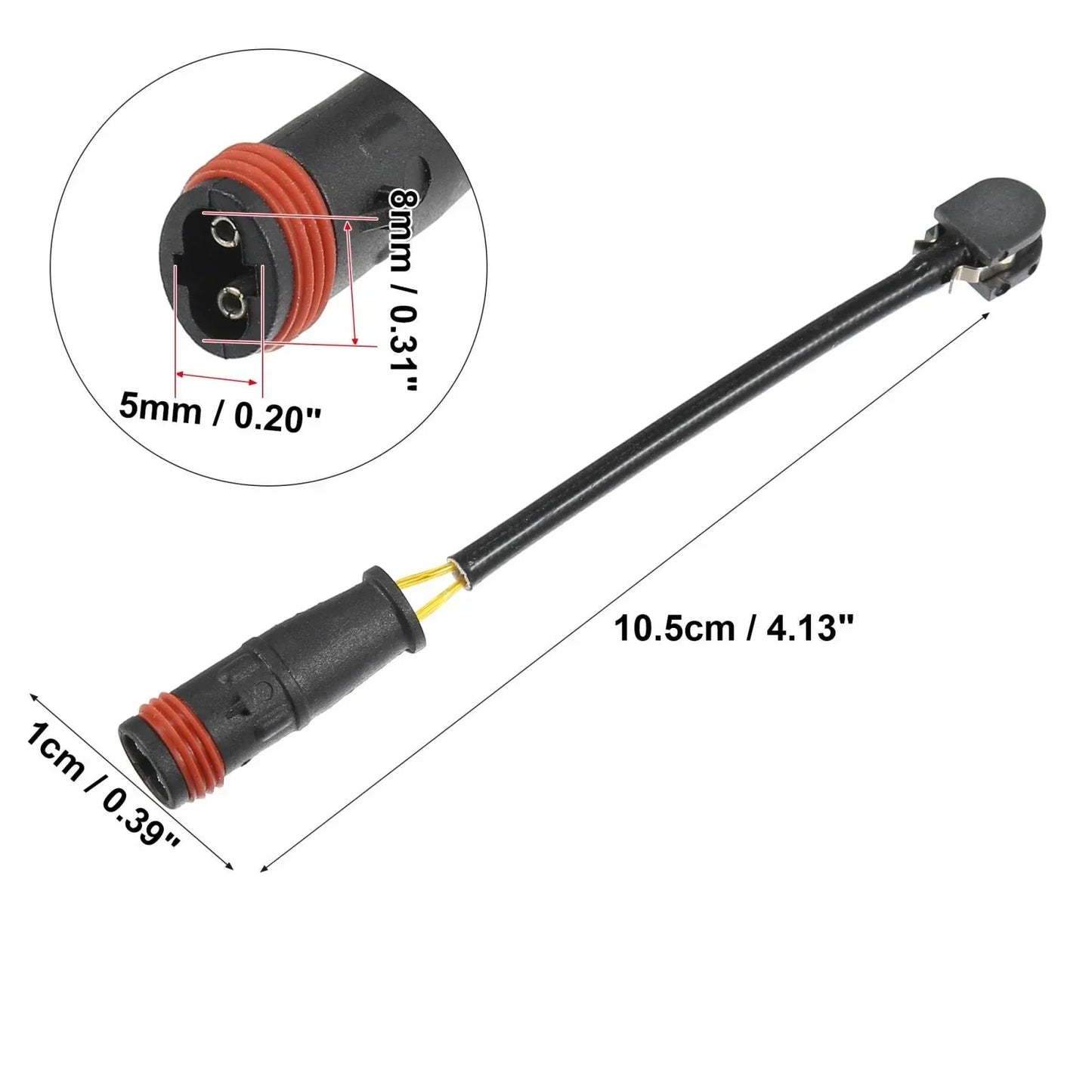Front Rear Disc Brake Pad Wear Sensor for Mercedes-Benz SL500 (2003-2009)