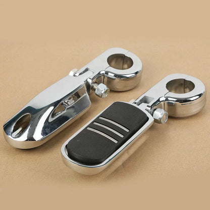 Universal 32mm 1 1/4in Highway Engine Guard Foot Pegs Mount for Harley