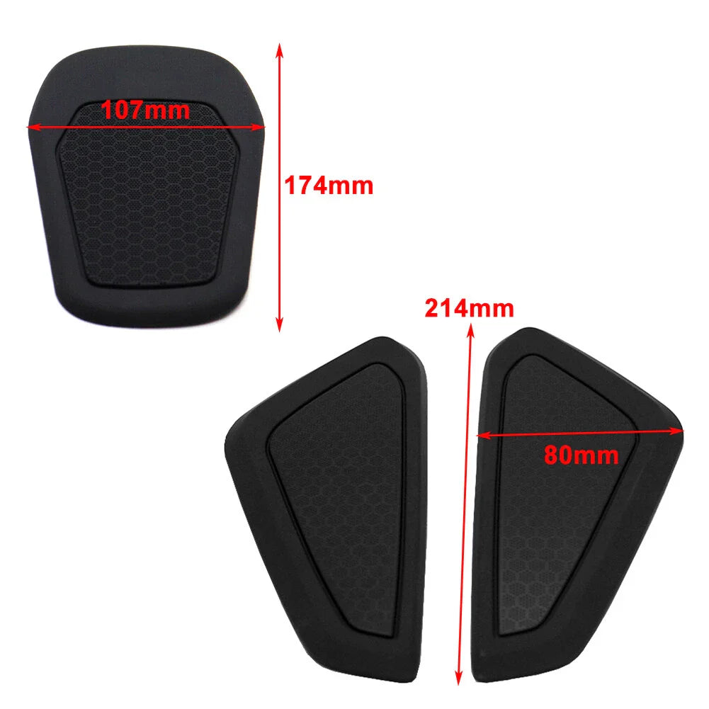 Black Tank Pad Protector Decals for Honda Rebel 1100 CMX1100 (2021-2022)
