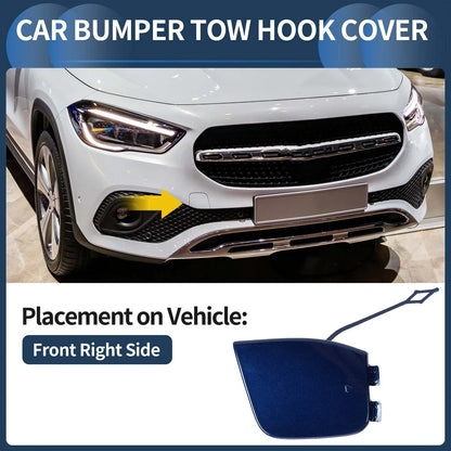 Front Bumper Tow Hook Cover for Mercedes-Benz W247 (2020-2023) Jewelry Blue