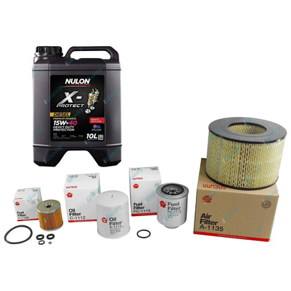 Air Oil & Fuel Filter Kit for Landcruiser HZJ75 70 73 78 79 4.2L 1HZ (90-07)