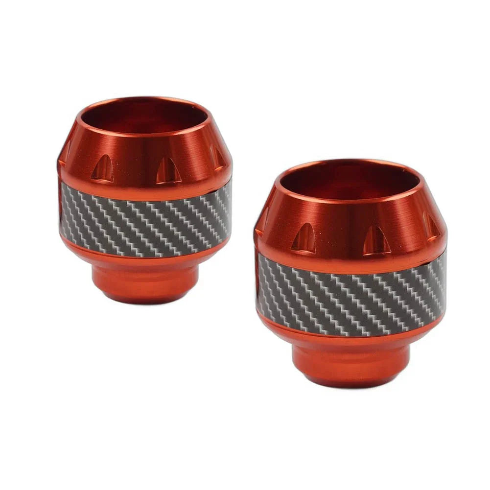 Front Fork Frame Sliders Crash Protection for Motorcycle - Orange
