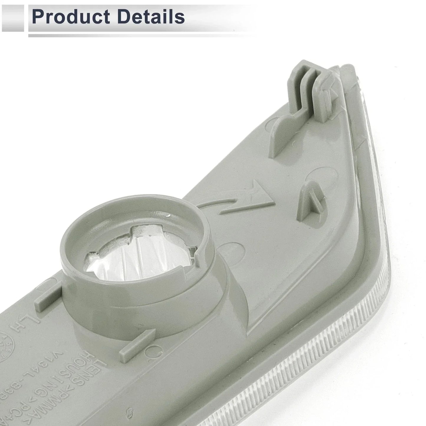 Left Side Marker Light Cover for Honda Civic (2016-2021) - 1 x Clear Lens